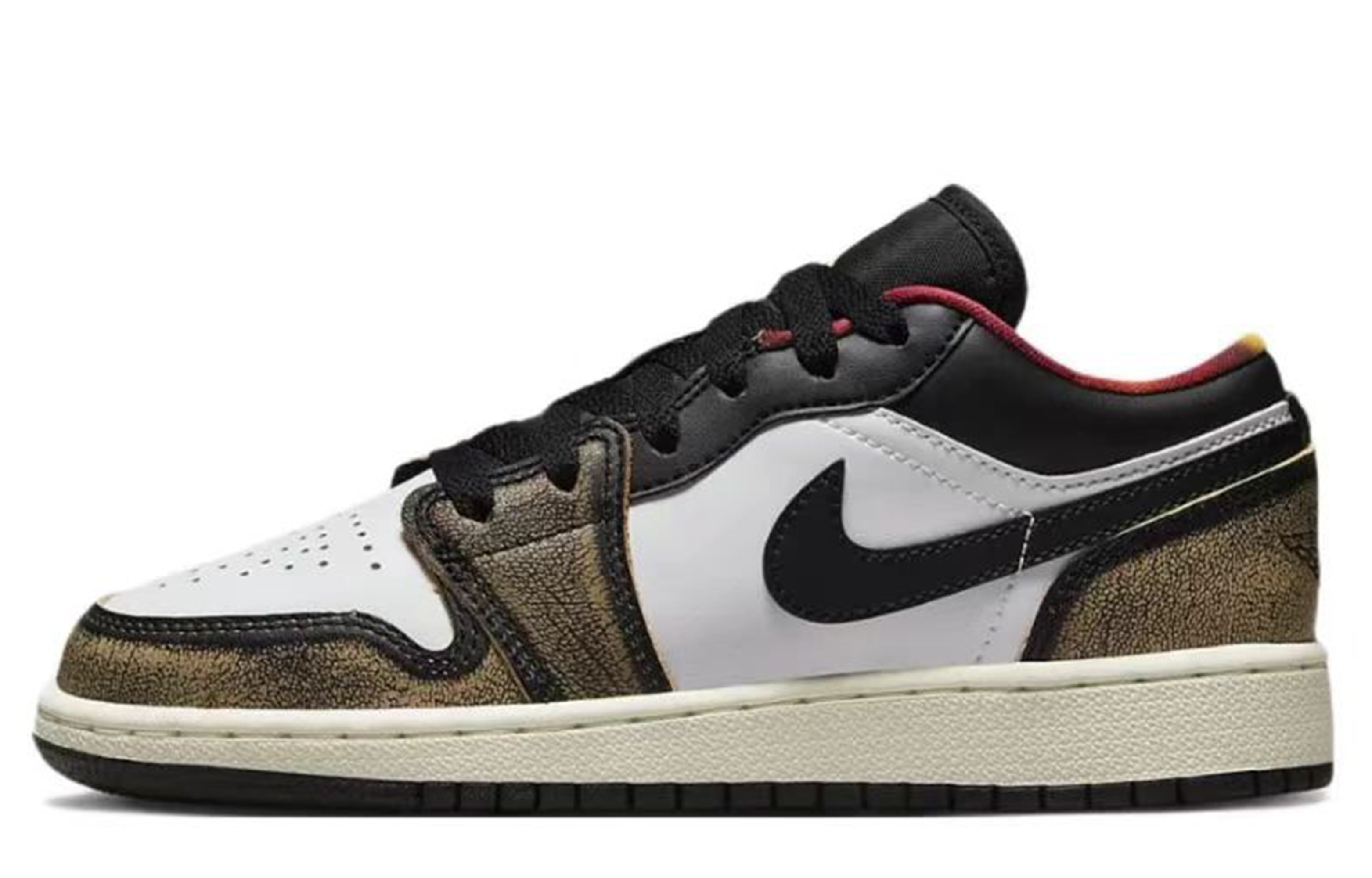 Purchase 【訂製球鞋】 Jordan Air Jordan 1 特殊鞋盒 湘北10號 做舊 熱血 解構 簡約 低幫 復古籃球鞋 GS 紅黑