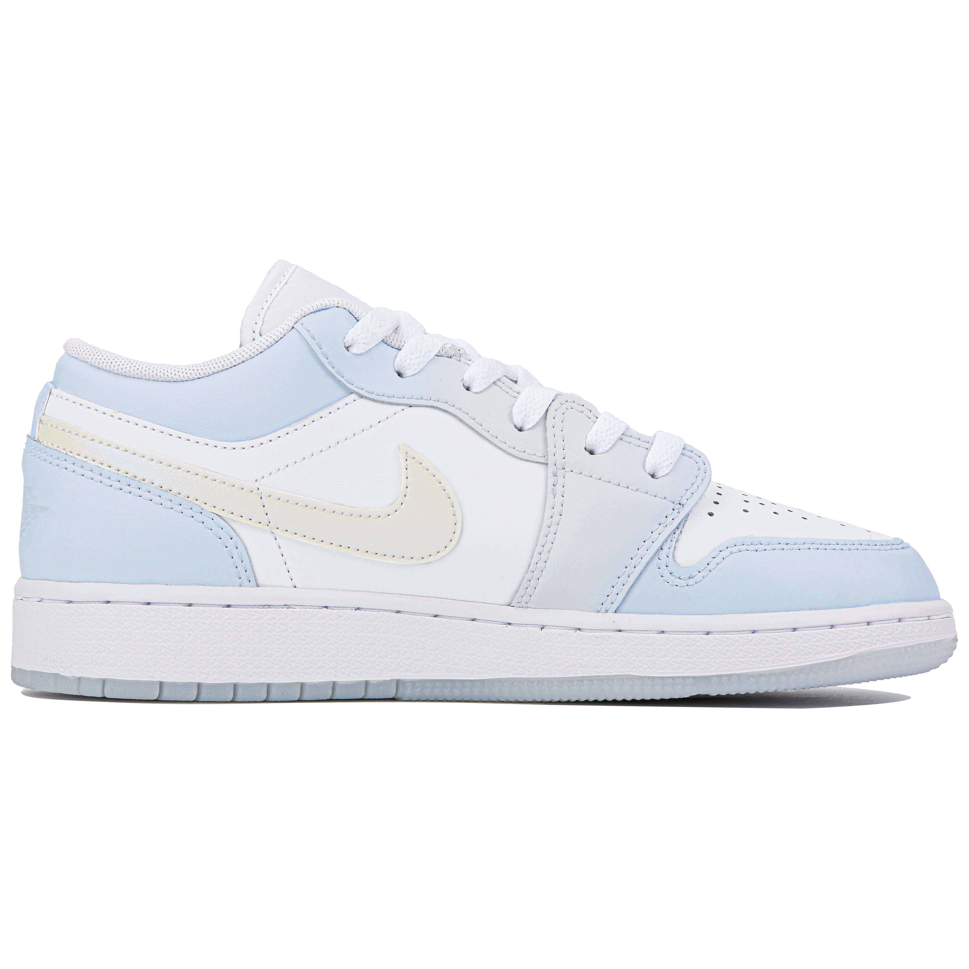 Order 에어 조던 1 로우 '눈꽃 강아지' (커스텀 슈즈) FQ9112-100(Team4-女款冰雪小狗)