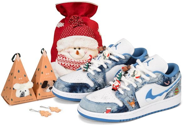 カスタムAJ1 Low「雪夜デニム落書き」 DM8947-100(TeamE-女款雪夜蓝白) Buy カスタムAJ1 Low「雪夜デニム落書き」 DM8947-100(TeamE-女款雪夜蓝白)
