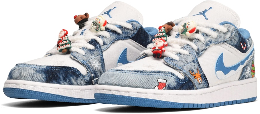 カスタムAJ1 Low「雪夜デニム落書き」 DM8947-100(TeamE-女款雪夜蓝白) Shop カスタムAJ1 Low「雪夜デニム落書き」 DM8947-100(TeamE-女款雪夜蓝白)