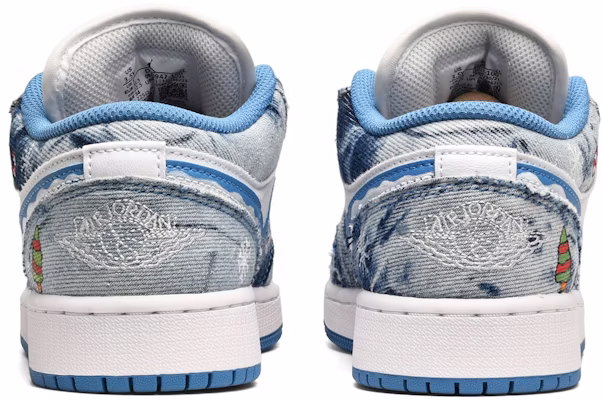 カスタムAJ1 Low「雪夜デニム落書き」 DM8947-100(TeamE-女款雪夜蓝白) Purchase カスタムAJ1 Low「雪夜デニム落書き」 DM8947-100(TeamE-女款雪夜蓝白)