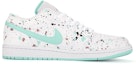Order 【定制鞋】Air Jordan 1 Low '斑点薄荷绿' 553560-130(Team18-AJ1女款蒂凡尼绿泼墨)