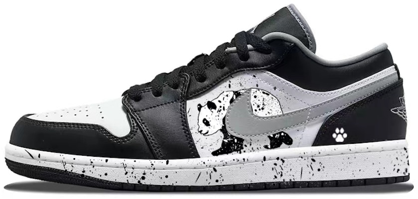 커스텀 에어 조던 1 로우 '스플래터 팬더 섀도우' 553558-040(Team56-泼墨熊猫) Buy 커스텀 에어 조던 1 로우 '스플래터 팬더 섀도우' 553558-040(Team56-泼墨熊猫)