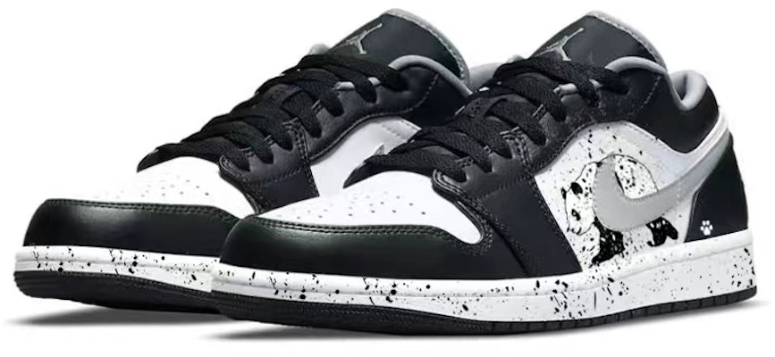 커스텀 에어 조던 1 로우 '스플래터 팬더 섀도우' 553558-040(Team56-泼墨熊猫) Lookbook 커스텀 에어 조던 1 로우 '스플래터 팬더 섀도우' 553558-040(Team56-泼墨熊猫)