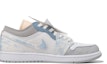 Order 【定製球鞋】 Jordan Air Jordan 1 Low 達芬奇定製 星落 牛仔 簡約 扎染 低幫 復古籃球鞋 男款 灰藍
