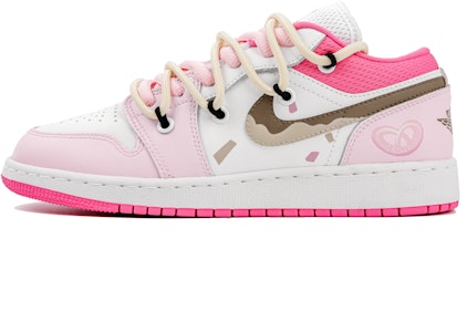 에어 조던 1 로우 '딸기 쇼트케이크' (커스텀) DR9498-168(Team4-女款草莓蛋糕) Buy 에어 조던 1 로우 '딸기 쇼트케이크' (커스텀) DR9498-168(Team4-女款草莓蛋糕)