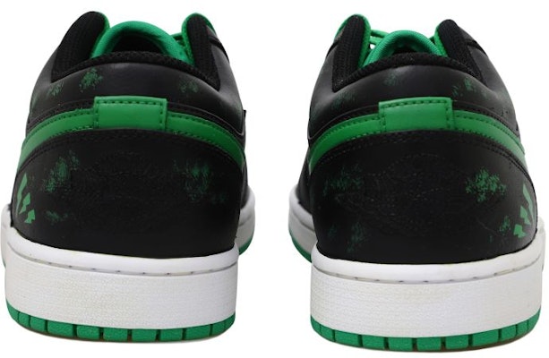 【客製化球鞋】Jordan Air Jordan 1 Low OKHR 街頭閃電 塗鴉 字母 低筒 復古籃球鞋 男款 黑綠 Purchase 【客製化球鞋】Jordan Air Jordan 1 Low OKHR 街頭閃電 塗鴉 字母 低筒 復古籃球鞋 男款 黑綠