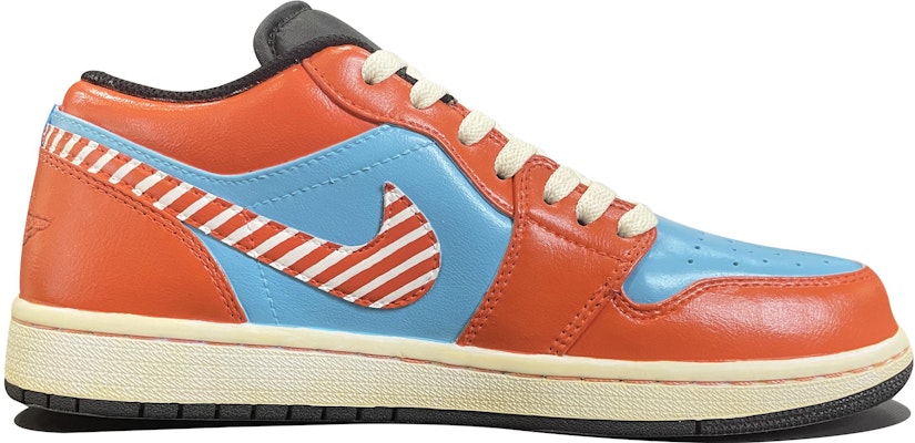 커스텀 에어 조던 1 로우 '썸머 걸프 그래피티' 553558-062(TeamD-男款夏日海港蓝橙) Order 커스텀 에어 조던 1 로우 '썸머 걸프 그래피티' 553558-062(TeamD-男款夏日海港蓝橙)