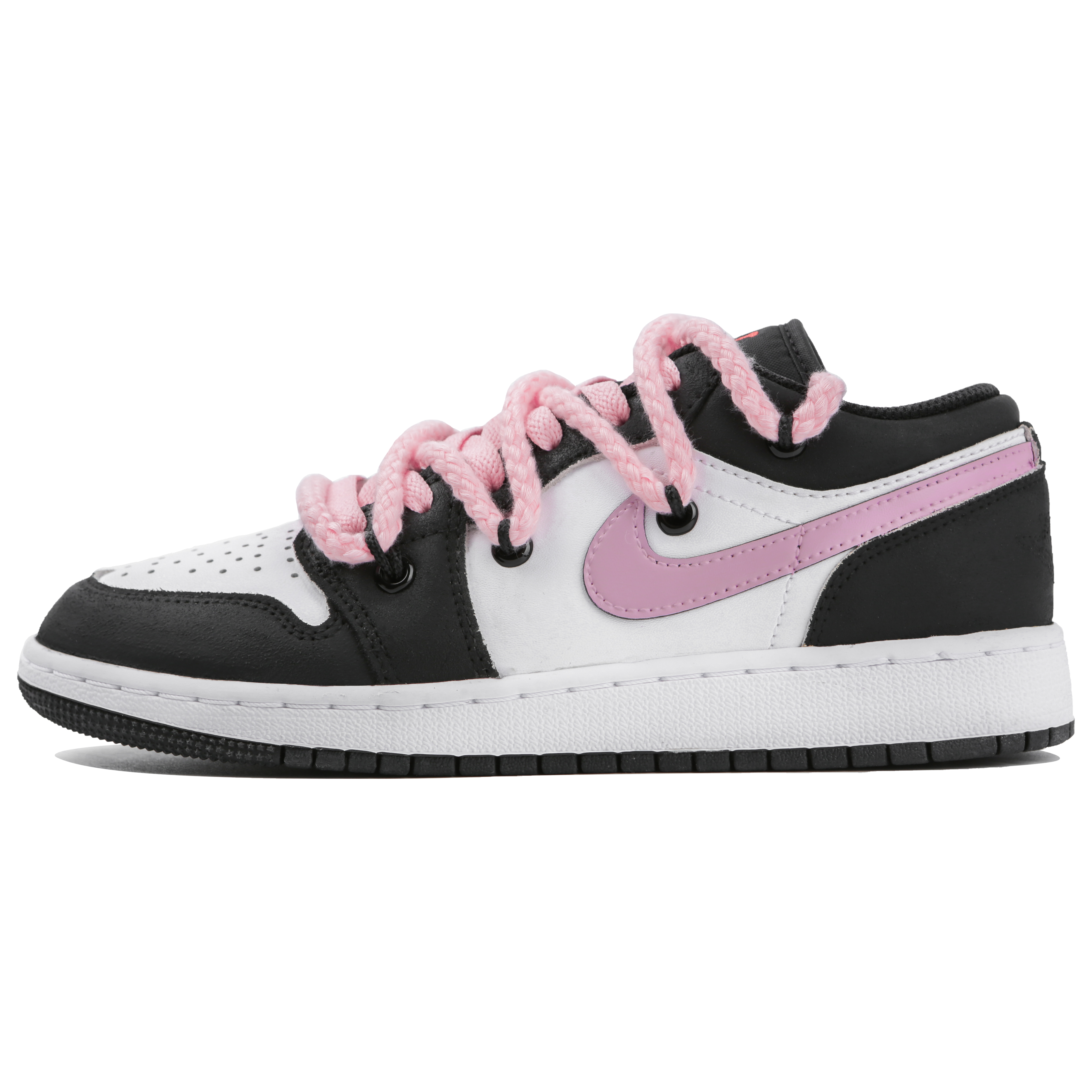 Buy [定制鞋] Air Jordan 1 Low '夏季小队粉黑' DX4374-008(Team4-女款粉黛佳人)