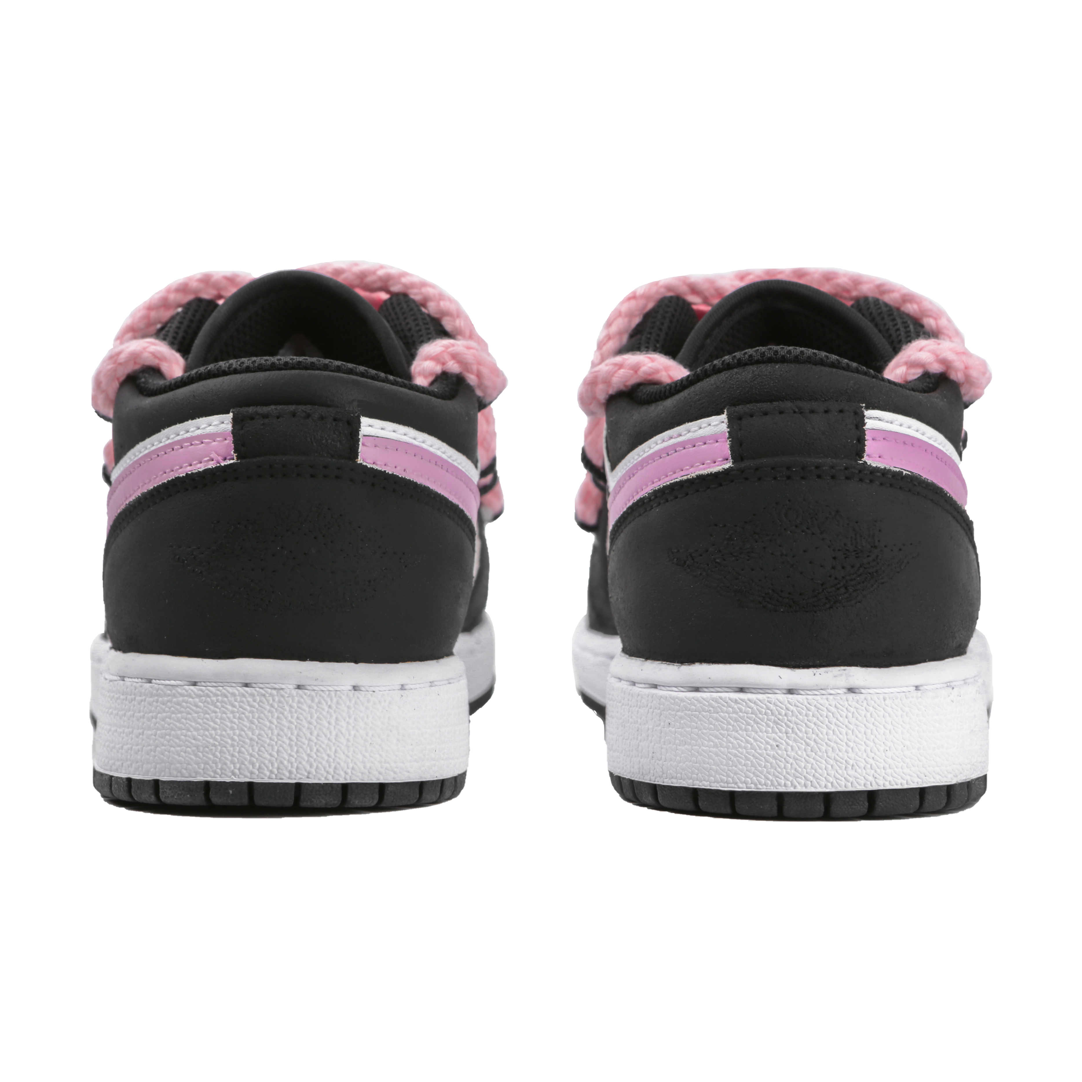 Shop [定制鞋] Air Jordan 1 Low '夏季小队粉黑' DX4374-008(Team4-女款粉黛佳人)