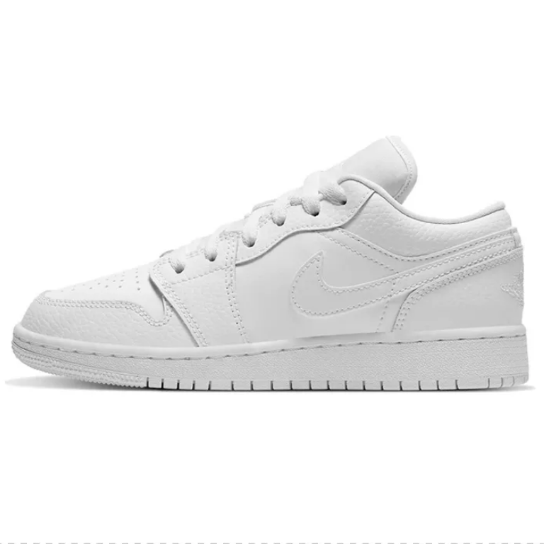 Details for [Sepatu Custom] Air Jordan 1 Low 'Kristal Swarovski Putih' 553560-130(Team23-女款-水晶钻-纯白)