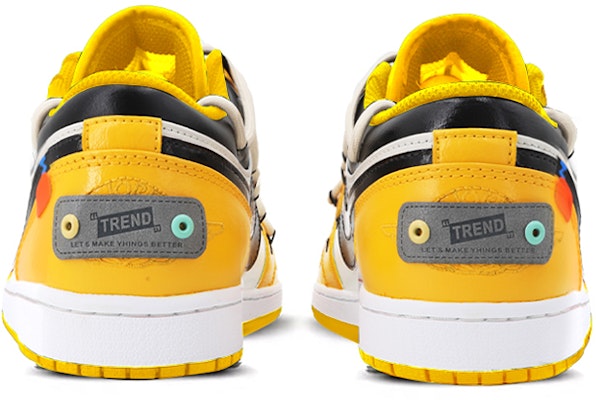 커스텀 에어 조던 1 로우 '택시' 553560-701(TeamK-白橙湖人S-BOX) Purchase 커스텀 에어 조던 1 로우 '택시' 553560-701(TeamK-白橙湖人S-BOX)