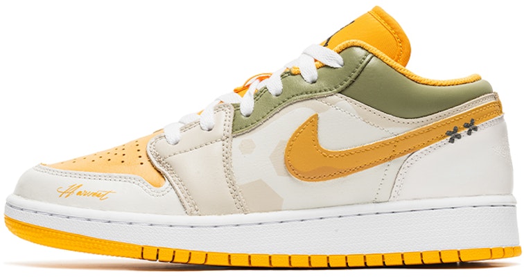 【定製球鞋】 Jordan Air Jordan 1 Low Taxi 塗鴉藝術 線跡 低筒 復古籃球鞋 GS 黃綠 Buy 【定製球鞋】 Jordan Air Jordan 1 Low Taxi 塗鴉藝術 線跡 低筒 復古籃球鞋 GS 黃綠