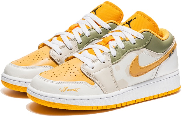 【定製球鞋】 Jordan Air Jordan 1 Low Taxi 塗鴉藝術 線跡 低筒 復古籃球鞋 GS 黃綠 Lookbook 【定製球鞋】 Jordan Air Jordan 1 Low Taxi 塗鴉藝術 線跡 低筒 復古籃球鞋 GS 黃綠