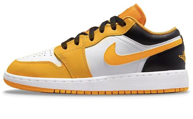 【定製球鞋】 Jordan Air Jordan 1 Low Taxi 塗鴉藝術 線跡 低筒 復古籃球鞋 GS 黃綠 Sizing 【定製球鞋】 Jordan Air Jordan 1 Low Taxi 塗鴉藝術 線跡 低筒 復古籃球鞋 GS 黃綠