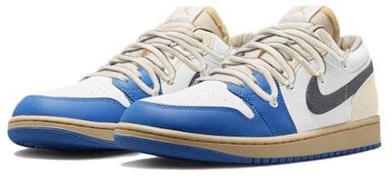 【定制鞋款】Air Jordan 1 Low '东京复古蓝灰' DZ5376-469(TeamY-男款复古蓝灰QD) Lookbook 【定制鞋款】Air Jordan 1 Low '东京复古蓝灰' DZ5376-469(TeamY-男款复古蓝灰QD)