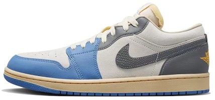 【定制鞋款】Air Jordan 1 Low '东京复古蓝灰' DZ5376-469(TeamY-男款复古蓝灰QD) Details for 【定制鞋款】Air Jordan 1 Low '东京复古蓝灰' DZ5376-469(TeamY-男款复古蓝灰QD)