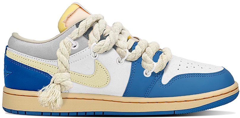 커스텀 에어 조던 1 로우 '도쿄 빈티지 라이트닝' DZ5376-469(TeamY-男款做旧闪电蓝灰) Order 커스텀 에어 조던 1 로우 '도쿄 빈티지 라이트닝' DZ5376-469(TeamY-男款做旧闪电蓝灰)