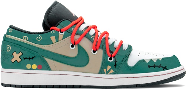 カスタムAJ1ロー "トラフィックライトグリーン" 553558-062(TeamA-AJ红绿灯草绿S-BOX) Order カスタムAJ1ロー "トラフィックライトグリーン" 553558-062(TeamA-AJ红绿灯草绿S-BOX)