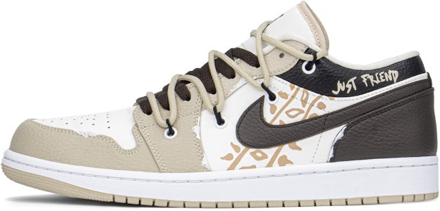 カスタムAJ1 Low "バレンタインミルクティー" FB7168-121(TeamA-AJ搞怪棕S-BOX) Buy カスタムAJ1 Low "バレンタインミルクティー" FB7168-121(TeamA-AJ搞怪棕S-BOX)