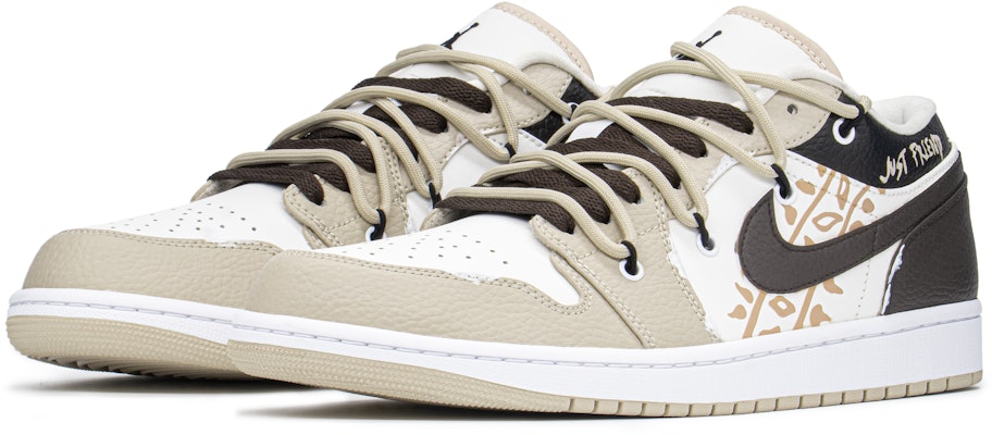 カスタムAJ1 Low "バレンタインミルクティー" FB7168-121(TeamA-AJ搞怪棕S-BOX) Lookbook カスタムAJ1 Low "バレンタインミルクティー" FB7168-121(TeamA-AJ搞怪棕S-BOX)