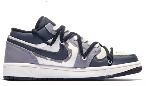 カスタムAJ1 ロー "バレンタイン ブラックグレークリーム" 553558-062(TeamM-男款月色S-BOX) Lookbook カスタムAJ1 ロー "バレンタイン ブラックグレークリーム" 553558-062(TeamM-男款月色S-BOX)