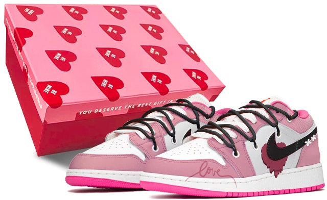 custom-shoes-air-jordan-1-low-valentine-s-day-deconstructed-love-pink-white