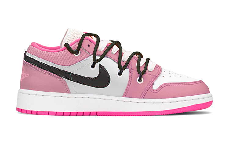 Lookbook [Kasut Custom] Air Jordan 1 Low 'Valentine's Day Deconstructed Love Merah Jambu Putih' DR9498-168(TeamS-情人节爱心S-BOX)