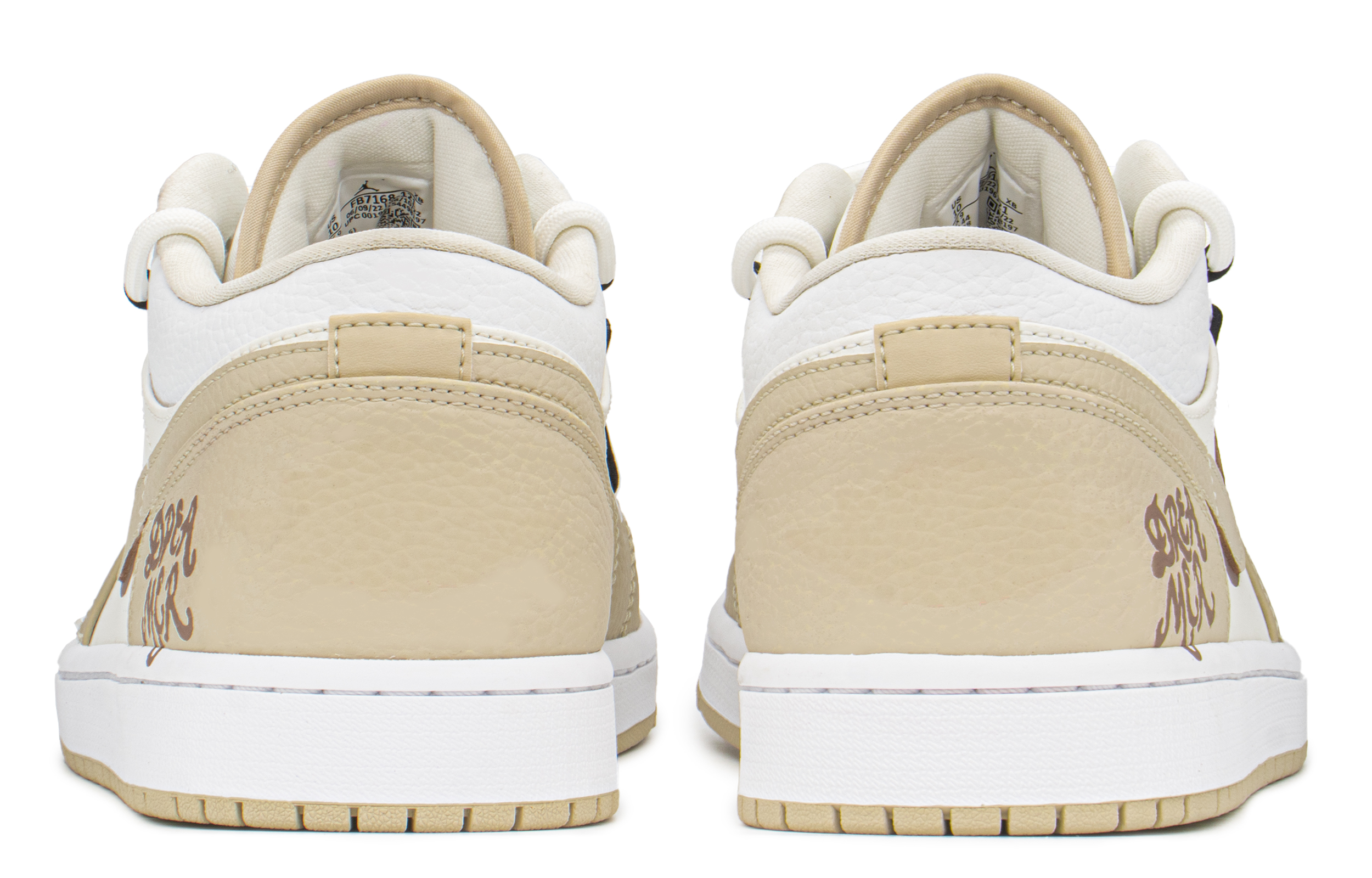 [Custom Shoes] Jordan 1 Low 'Valentine's Day Khaki' 圖 5