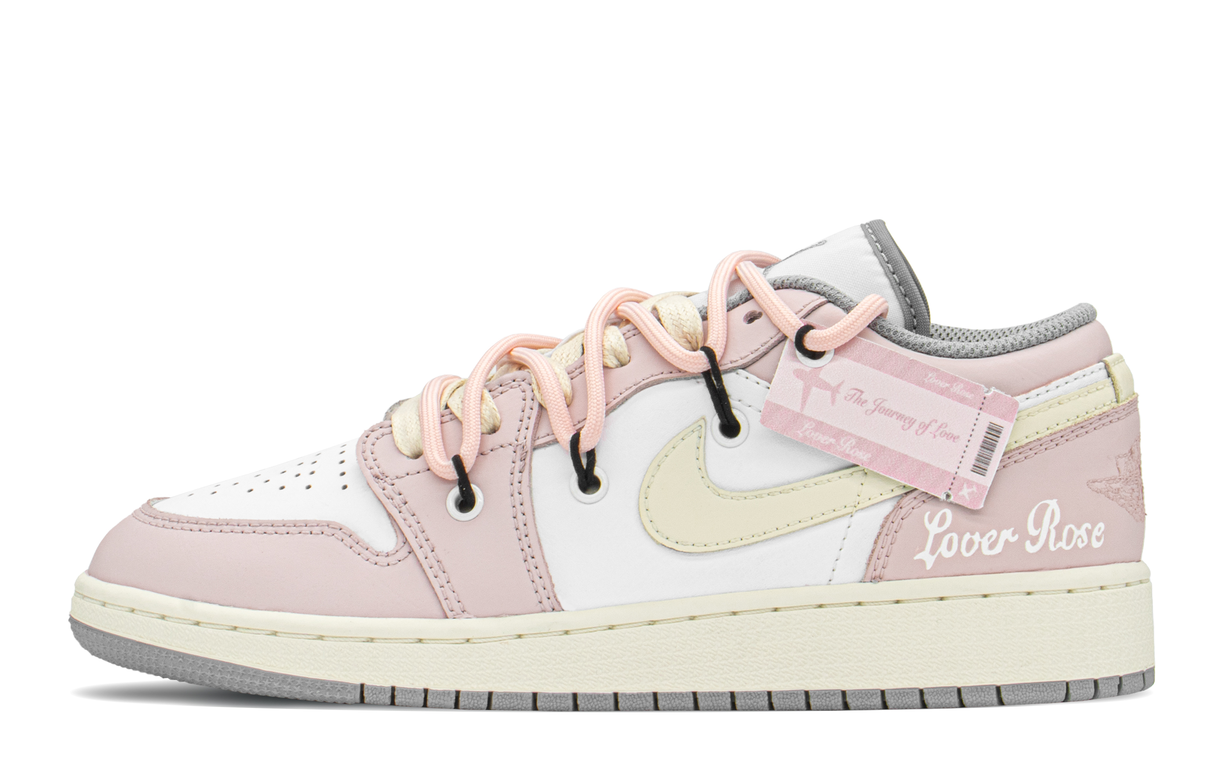 Order エアジョーダン1 Low "バレンタインピンク" (AJ1 Low バレンタイン) 553560-053(TeamA-AJ情人玫瑰S-BOX)