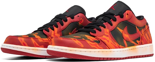 Jordan 1 Low "Rojo Universitario Reverso" 553560-606(Team24-女款AJ1火焰) Lookbook Jordan 1 Low "Rojo Universitario Reverso" 553560-606(Team24-女款AJ1火焰)