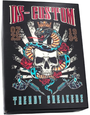 커스텀 에어 조던 1 로우 '빈티지 그린 스마일 해골' 553558-062(TeamK-绿野仙踪) 2