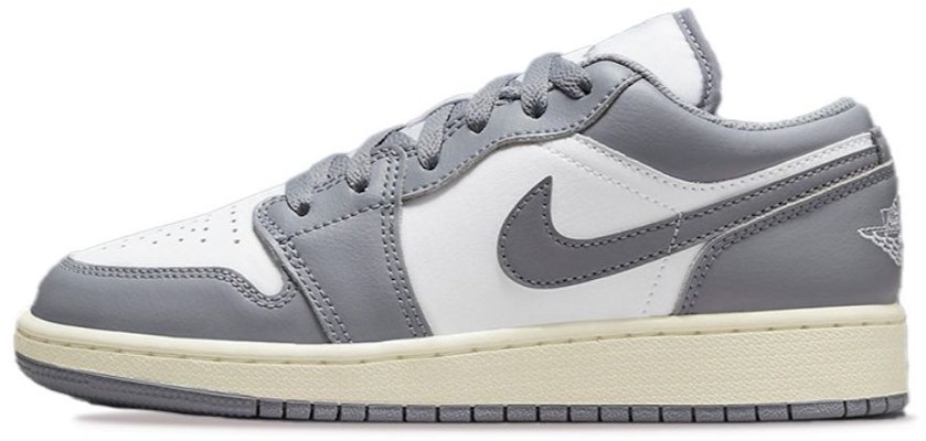 커스텀 에어 조던 1 로우 '빈티지 그레이-핑크' 553560-053(TeamX-奶油草莓GS粉) Sizing 커스텀 에어 조던 1 로우 '빈티지 그레이-핑크' 553560-053(TeamX-奶油草莓GS粉)