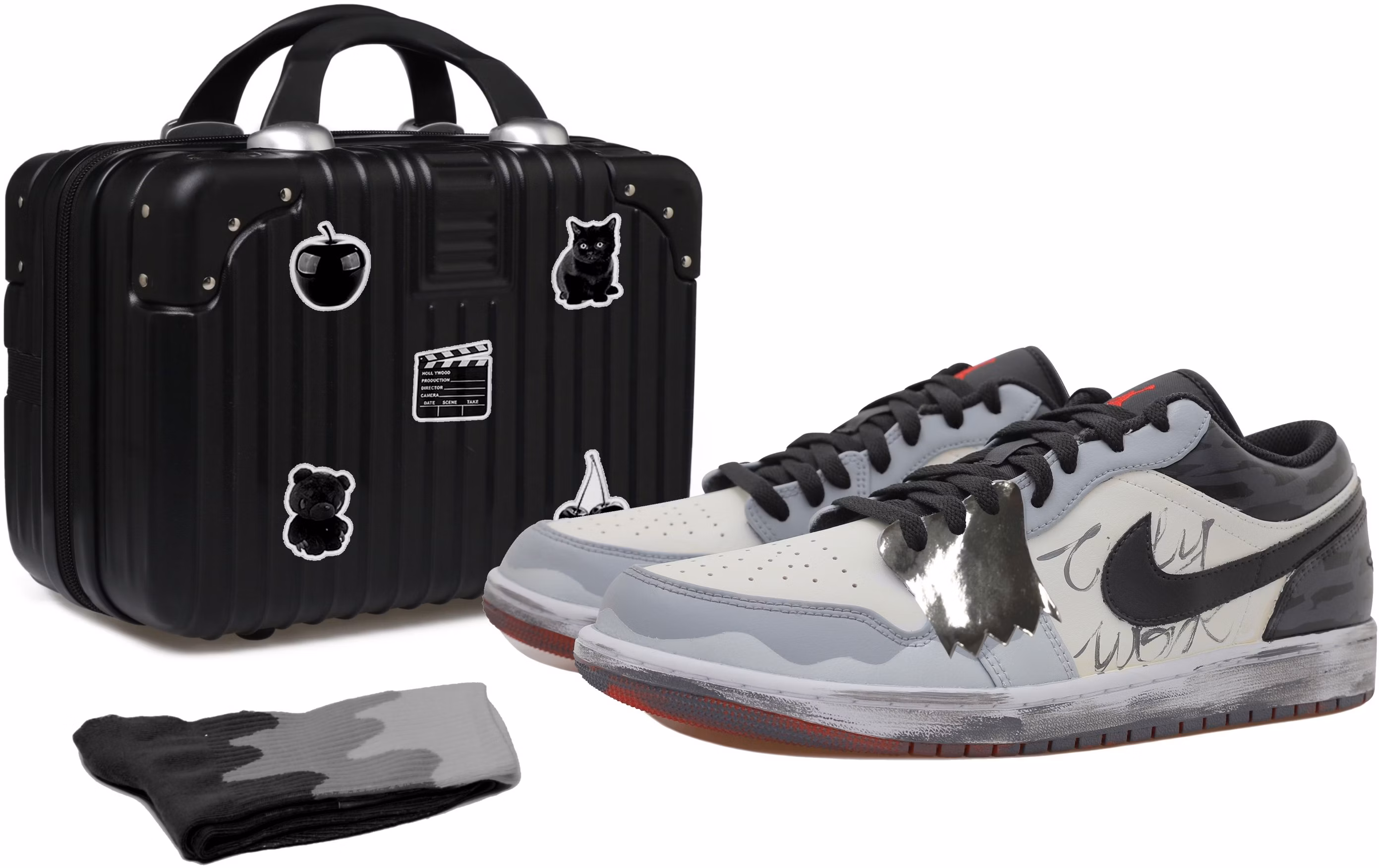 custom-shoes-air-jordan-1-low-vintage-shadow-black-red