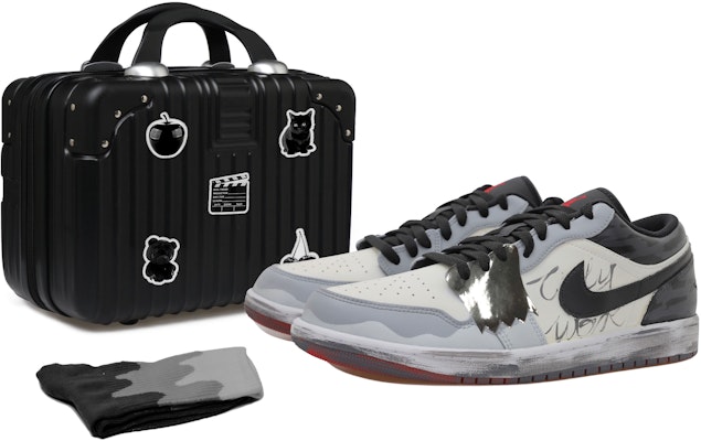 커스텀 에어 조던 1 로우 '빈티지 섀도우' (Custom Air Jordan 1 Low 'Vintage Shadow') 553558-066(Team拾玖-酷银做旧S-BOX) Buy 커스텀 에어 조던 1 로우 '빈티지 섀도우' (Custom Air Jordan 1 Low 'Vintage Shadow') 553558-066(Team拾玖-酷银做旧S-BOX)