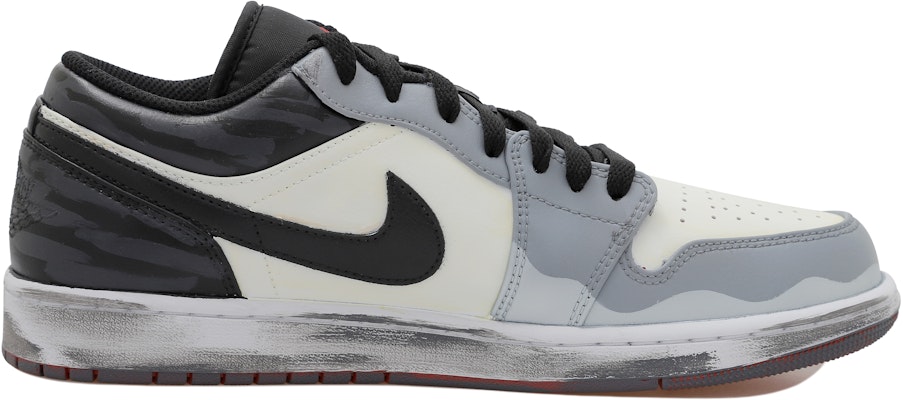 커스텀 에어 조던 1 로우 '빈티지 섀도우' (Custom Air Jordan 1 Low 'Vintage Shadow') 553558-066(Team拾玖-酷银做旧S-BOX) Lookbook 커스텀 에어 조던 1 로우 '빈티지 섀도우' (Custom Air Jordan 1 Low 'Vintage Shadow') 553558-066(Team拾玖-酷银做旧S-BOX)