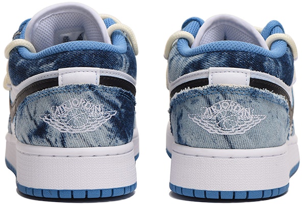 커스텀 에어 조던 1 로우 '워시드 데님' DM8947-100(Team拾伍-女款简约牛仔QD) Shop 커스텀 에어 조던 1 로우 '워시드 데님' DM8947-100(Team拾伍-女款简约牛仔QD)