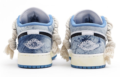 커스텀 에어 조던 1 로우 '워시드 데님' DM8947-100(Team15-牛仔街区) Purchase 커스텀 에어 조던 1 로우 '워시드 데님' DM8947-100(Team15-牛仔街区)