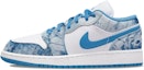 Details for 커스텀 에어 조던 1 로우 '워시드 데님' DM8947-100(Team拾伍-女款简约牛仔QD)