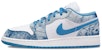 커스텀 에어 조던 1 로우 '데님 페이즐리' DM8947-100(Team27-女款牛仔腰果花水洗蓝)