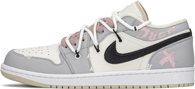 【定制球鞋】 Jordan Air Jordan 1 Low FZBB 嘻哈 解構 西海岸 低筒 復古籃球鞋 男款 黑白灰 肉粉 Buy 【定制球鞋】 Jordan Air Jordan 1 Low FZBB 嘻哈 解構 西海岸 低筒 復古籃球鞋 男款 黑白灰 肉粉