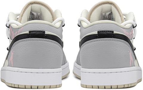 【定制球鞋】 Jordan Air Jordan 1 Low FZBB 嘻哈 解構 西海岸 低筒 復古籃球鞋 男款 黑白灰 肉粉 Shop 【定制球鞋】 Jordan Air Jordan 1 Low FZBB 嘻哈 解構 西海岸 低筒 復古籃球鞋 男款 黑白灰 肉粉