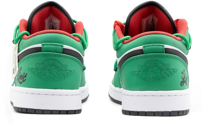 커스텀 에어 조던 1 로우 '화이트-그린 디컨' 553558-063(Team57-男款青涩) Shop 커스텀 에어 조던 1 로우 '화이트-그린 디컨' 553558-063(Team57-男款青涩)