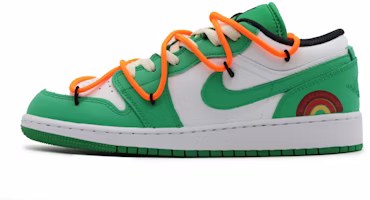 【訂製球鞋】Jordan Air Jordan 1 彩虹 戶外 穿搭 街頭風 高街 簡約 標籤 解構 低筒 復古籃球鞋 男款 白綠 Buy 【訂製球鞋】Jordan Air Jordan 1 彩虹 戶外 穿搭 街頭風 高街 簡約 標籤 解構 低筒 復古籃球鞋 男款 白綠