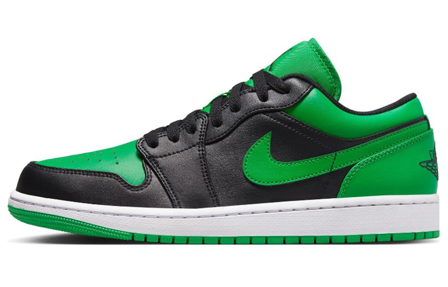 Details for 【訂製球鞋】Jordan Air Jordan 1 彩虹 戶外 穿搭 街頭風 高街 簡約 標籤 解構 低筒 復古籃球鞋 男款 白綠