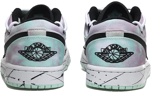 【訂製球鞋】Jordan Air Jordan 1 Low 塗鴉潑墨 個性潮流 低幫 復古籃球鞋 男款 白黑綠 Purchase 【訂製球鞋】Jordan Air Jordan 1 Low 塗鴉潑墨 個性潮流 低幫 復古籃球鞋 男款 白黑綠