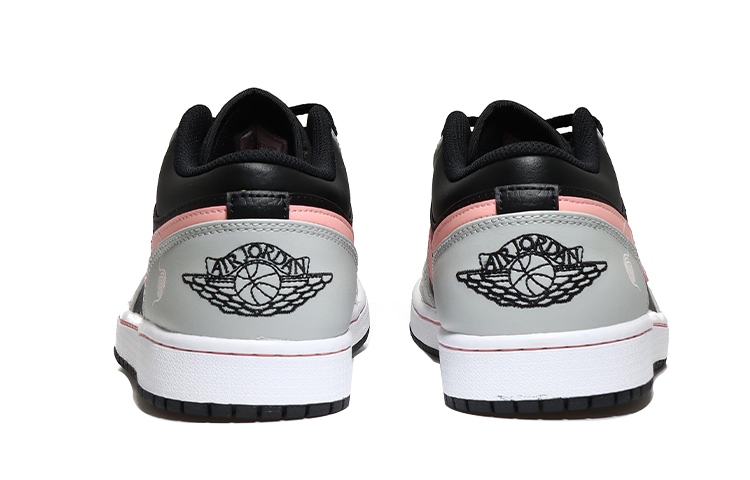 Purchase [Sepatu Custom] Air Jordan 1 Low 'Putih Hitam Pink' 553558-062(Team10-毛线猫)