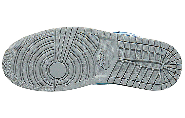 Details for [Sepatu Custom] Air Jordan 1 Low 'Putih Biru' 553558-412(Team10-未来科技)