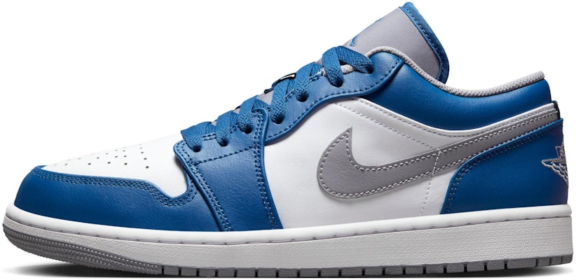 커스텀 에어 조던 1 로우 '화이트 블루' 553558-412(Team10-未来科技) Sizing 커스텀 에어 조던 1 로우 '화이트 블루' 553558-412(Team10-未来科技)