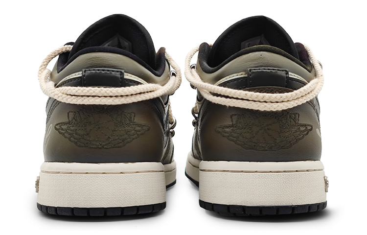 Purchase [定制鞋款] Air Jordan 1 Low '白色深棕复古款' DQ8422-001(Team16-男款沙丘英伦风2.0改)